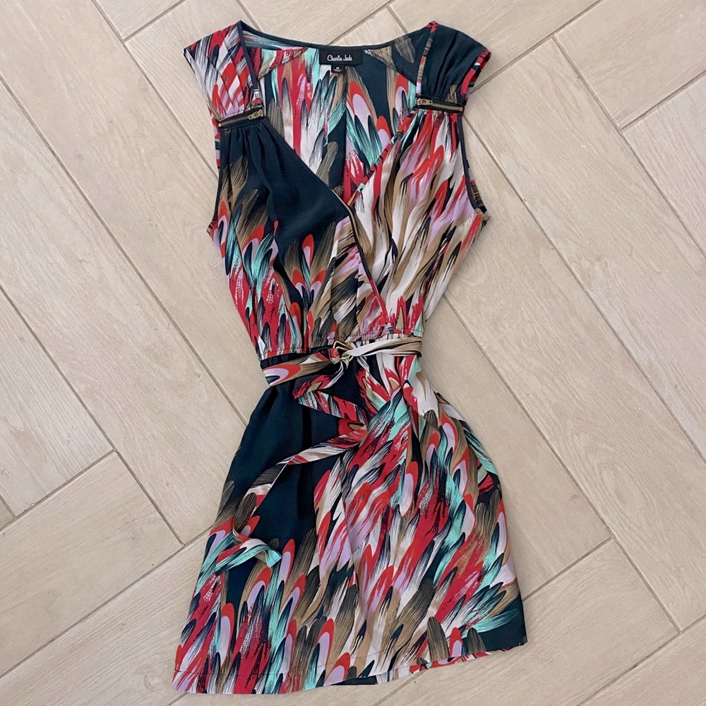 Nordstrom’s Charlie Jade, Belted Mini Dress M